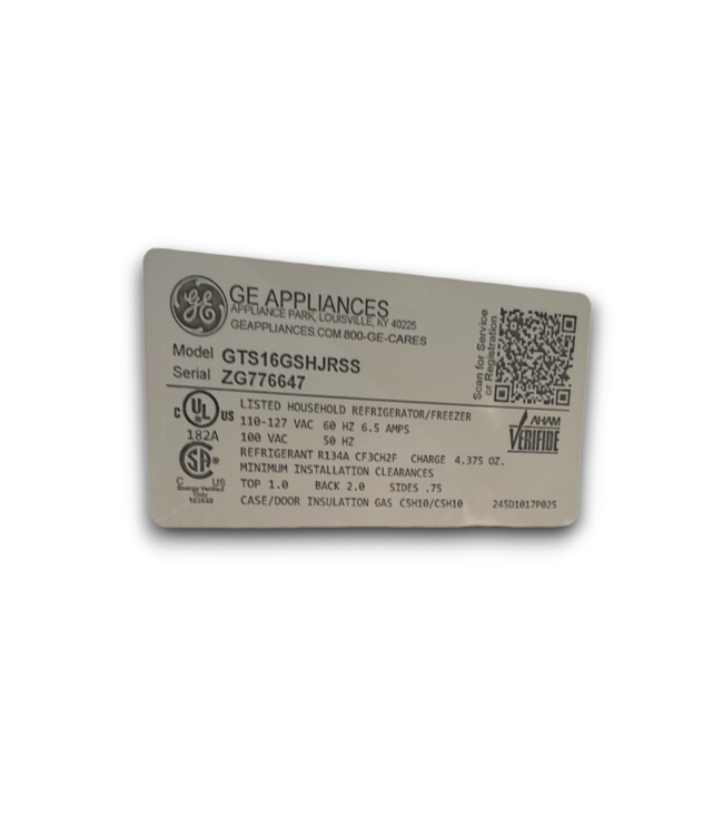 52548 Stainless Steel Top Freezer Refrigerator