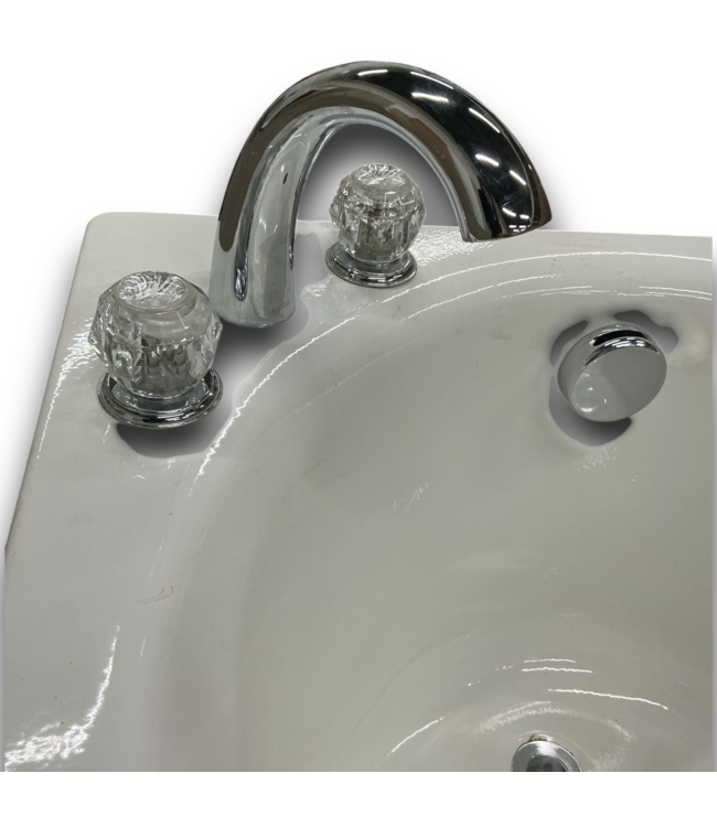 52550 Steel Porcelain Enameled Drop In Bathtub 32"W x 66"L