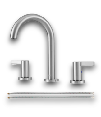 52565 Electra Brushed Nickel Widespread Bathroom Sink Faucet