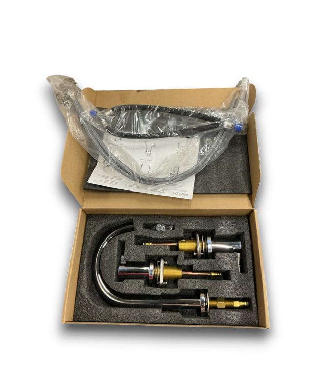 52565 Electra Brushed Nickel Widespread Bathroom Sink Faucet