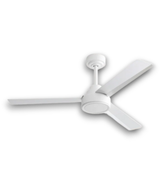52562 White 3-Blade Ceiling Fan 52"