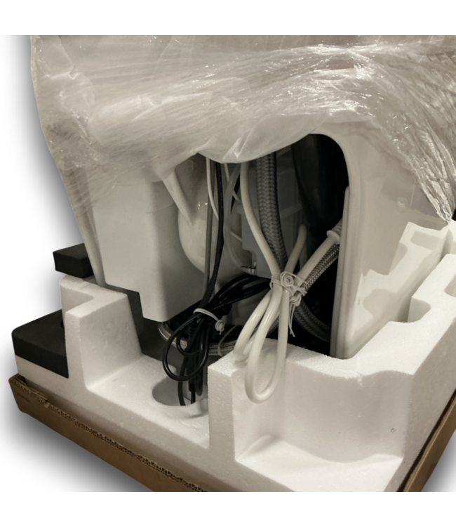 52559 Artistic Bidet White Dual Flush Elongated Smart Toilet