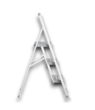 52570 White Foldable Step Stool