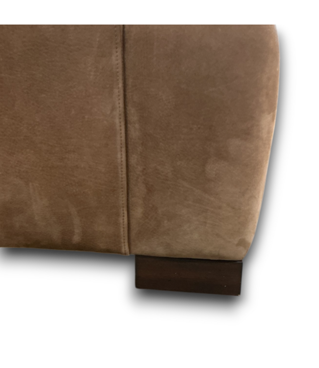 52576 2 Piece Terracotta Color Luxury Leather Couch Set