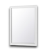 52588 White Beveled Rectangle Wall Mirror 30" x 40"