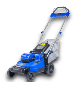 52590 Blue Lawn Mower With 24V Battery 16"
