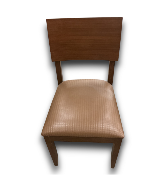 52587 Modern Rustic Parquet Style Dining Table And 4 Chairs