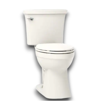 52601 Elliston Biscuit Elongated 2 Piece Toilet Kit