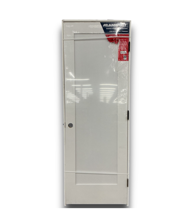 52603 Prehung White 1-Panel Interior Door 28" x 80"