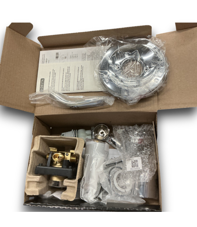 52609 Classic Chrome Round Bathroom And Shower Faucet