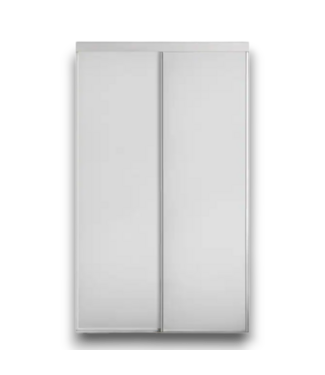 52622 Sliding Closet Door White/Flush Panel Insert 60" x 80"