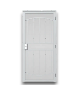52625 Gibraltar White Steel Security Screen Door 36" x 81"