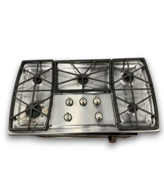 52628 Stainless Steel 5-Burner Gas Cooktop 36"W