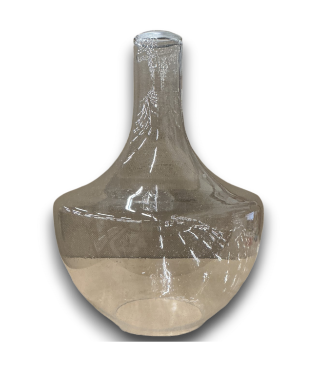 52638 Clear Glass Teardrop Pendant Light 19.75"H