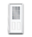 52654 Prehung White 9-Lite Door 36" x 80"