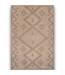 52661 Brown Aztec Design Area Rug 5' x 8'