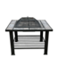 52664 Square Steel Fire Pit and Table with Cover