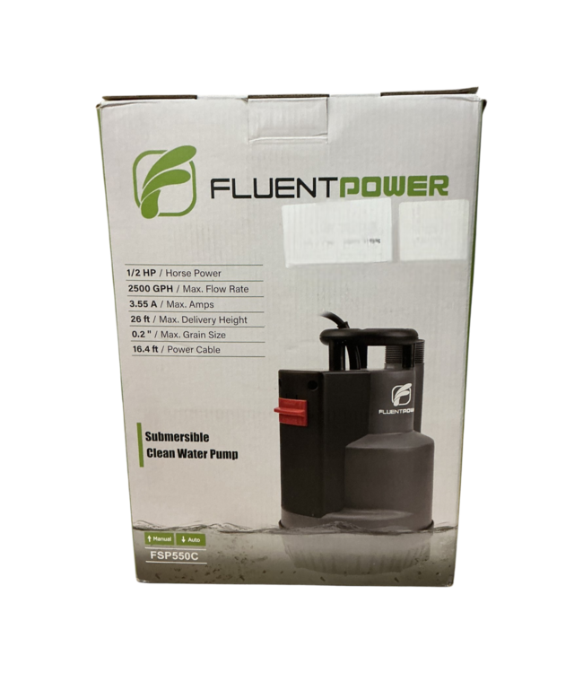 52667 Submersible Clean Water Pump