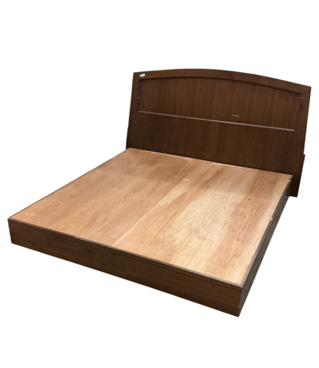 52670 Teak Custom Size Platform Bed Frame