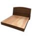 52670 Teak Custom Size Platform Bed Frame