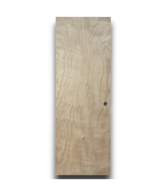52708 Hollow Core Unfinished Flush Lauan Interior Door 28" x 80"