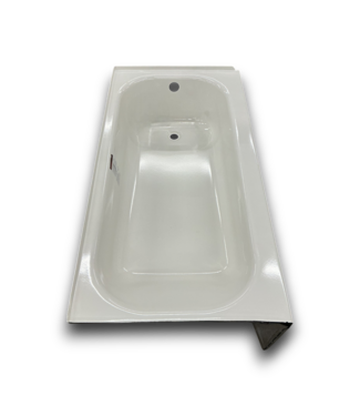 52712 Pro Steel Alcove Soaking Bathtub 30" x 60" RH Drain