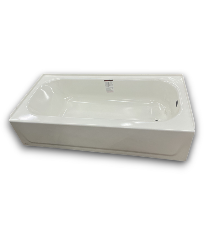 52712 Pro Steel Alcove Soaking Bathtub 30" x 60" RH Drain