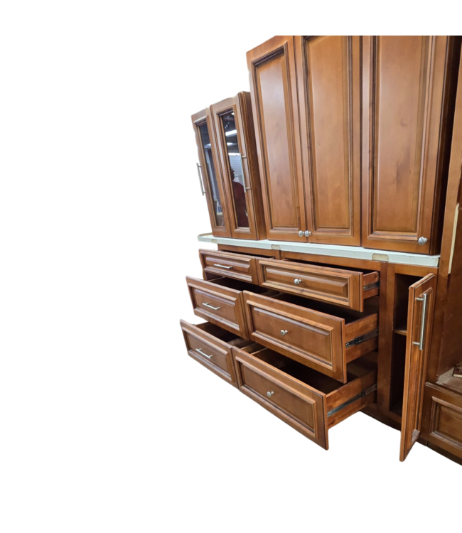 52705 Caramel Cabinet Set of 20-pcs