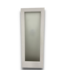 52724 White Full-Lite Frosted Glass Pantry Door RH 30" x 80"