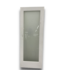 52724 White Full-Lite Frosted Glass Pantry Door RH 30" x 80"