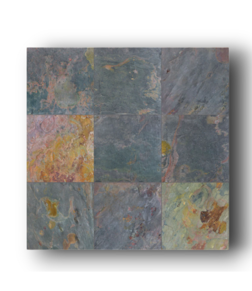 52741 Multi-Color Matte Natural Slate Floor And Wall Tile 47.95 sq. ft.
