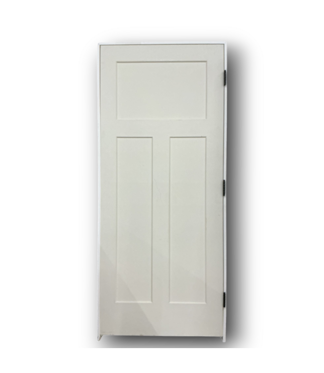 52743 Prehung 3 Recessed Panel Interior Door 34" x 80"