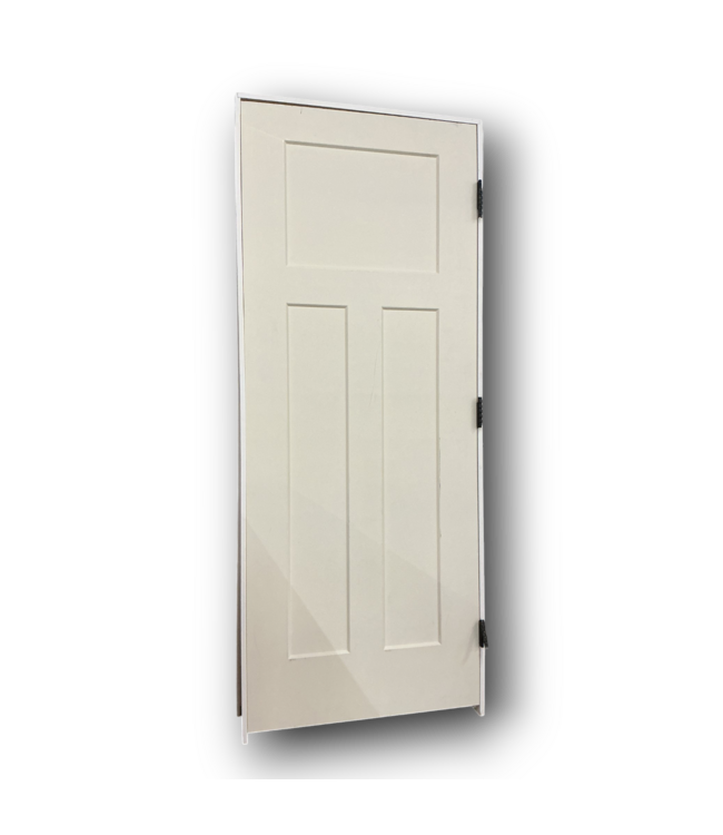 52744 3 Recessed Panel Prehung Interior Door 32" x 80"