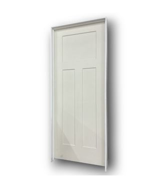 52744 3 Recessed Panel Prehung Interior Door 32" x 80"