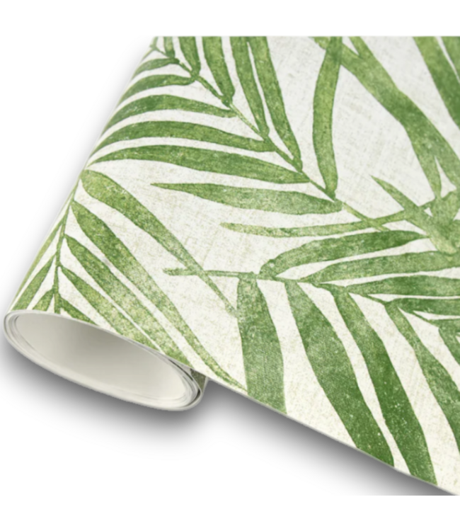 52758 Green Vinyl Ivy/Vines Self-Adhesive Peel and Stick Wallpaper