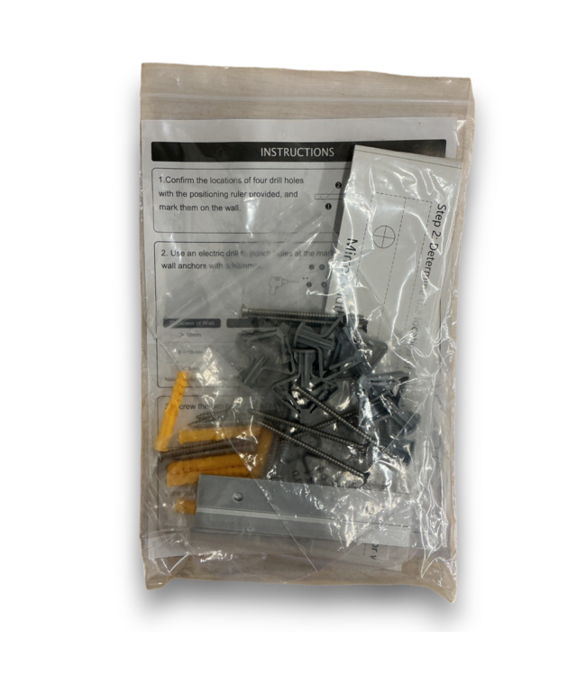 52751 36" Rectangle Brushed Nickel Framed Wall Mirror