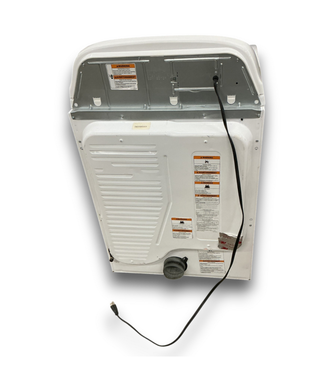 52753 White Front Load Gas Dryer 27"W x 43"H x 30"D