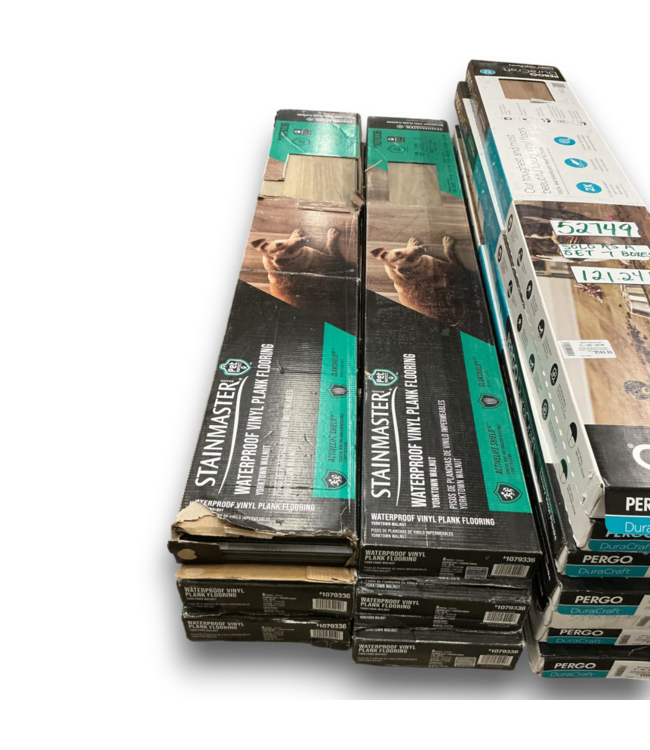 52755 Yorktown Walnut Luxury Vinyl Plank Flooring 115.32 sq. ft.