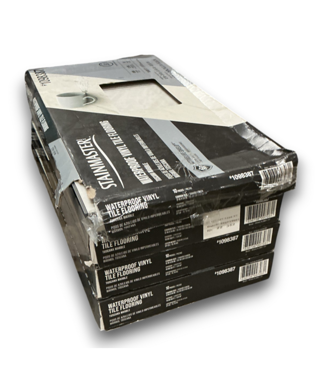 52756 Tuscana Marble Look Luxury Vinyl Tile Flooring 69.58 sq. ft.