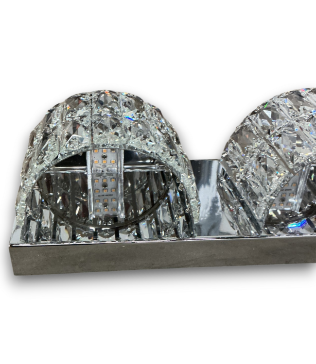 52766 Willow 5-Light LED Polished Chrome Bathroom Vanity Light