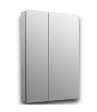 52771 Embark Aluminum Mirrored Medicine Cabinet 25"W