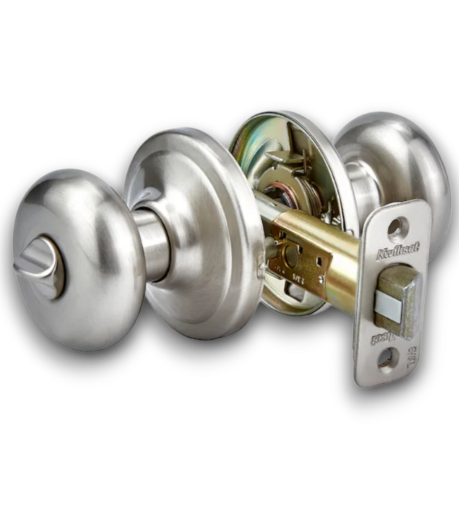 52774 Satin Nickel Interior or Bed/Bath Privacy Door Knob