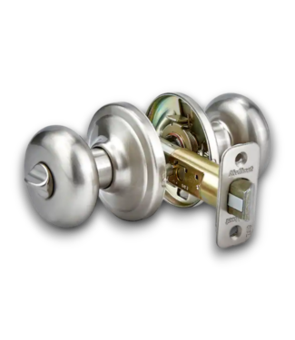 52782 Satin Nickel Interior or Bed/Bath Privacy Door Knob