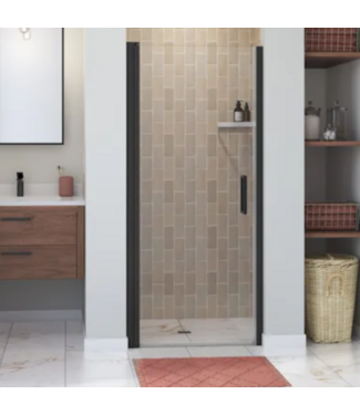 52789 Manhattan Frameless Pivot Shower Door 33" to 35"W