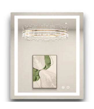 52796 Backlit LED Bathroom Vanity Wall Mirror With Anti-Fog