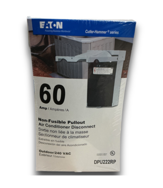 52799 Non Fusible Outdoor Light-duty Disconnect