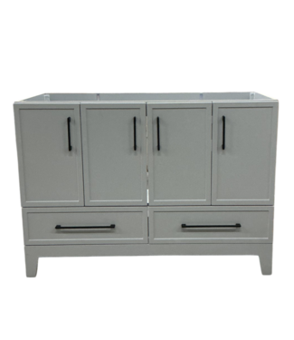52806 Cloud Grey Freestanding Bathroom Vanity Base 48"