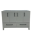52806 Cloud Grey Freestanding Bathroom Vanity Base 48"