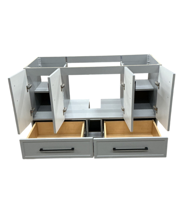 52806 Cloud Grey Freestanding Bathroom Vanity Base 48"