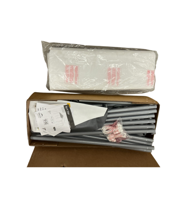 52808 White Rectangle Canopy 20' x 10'